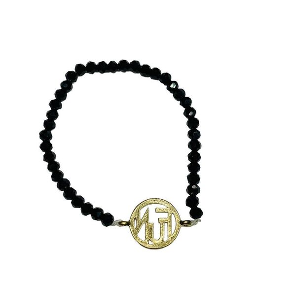 2/$20💥 Farah Jewelry Glass Stone "FUN" Bracelet - Picture 8 of 9